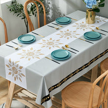 Load image into Gallery viewer, Holiday Night Restaurant PVC Waterproof Tablecloth Oil-Proof
