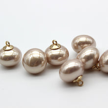 Load image into Gallery viewer, 5pcs/Set Highlight Pearl Gold Bottom Button Sweater Decoration Button Clothing Accessories Accessories

