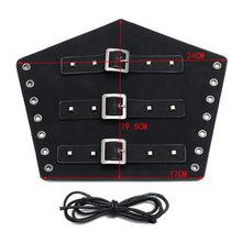 Load image into Gallery viewer, Men's Leather Wristband Hand Guard Personality Wide Leather Punk Riding Arm Guard
