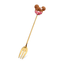 Load image into Gallery viewer, Small Spoon Dessert Fork Donut Spoon Lollipop Macaron Spoon Small Spoon Mouse Head
