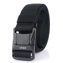Load image into Gallery viewer, Men's Casual All-Matching Pant Belt Outdoor Tactics Nylon Waistband Elastic Elastic Fabric Band
