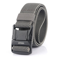Load image into Gallery viewer, Men's Casual All-Matching Pant Belt Outdoor Tactics Nylon Waistband Elastic Elastic Fabric Band
