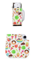 Load image into Gallery viewer, PU Leather Painted Protective Cover for Fujifilm Instax Mini11/9/8 Camera Bag
