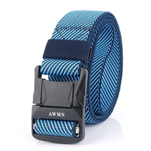 Load image into Gallery viewer, Men's Casual All-Matching Pant Belt Outdoor Tactics Nylon Waistband Elastic Elastic Fabric Band
