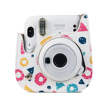 Load image into Gallery viewer, PU Leather Painted Protective Cover for Fujifilm Instax Mini11/9/8 Camera Bag
