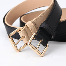 Load image into Gallery viewer, All-Match Dress Sweater Coat Decoration Belt Youth Jeans with Women's Leather Belt
