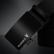 Load image into Gallery viewer, Men's Belt Automatic Buckle Belt Male Live Streaming on Kwai Supply Young and Middle-Aged Pant Belt
