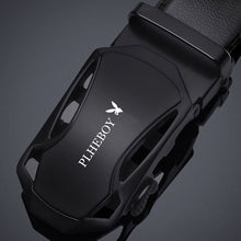 Load image into Gallery viewer, Men's Belt Automatic Buckle Belt Male Live Streaming on Kwai Supply Young and Middle-Aged Pant Belt
