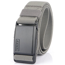 Load image into Gallery viewer, Tactical Nylon Waistband Men's Quick Release Automatic Buckle Belt Casual Stretch Pant Belt
