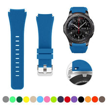 Load image into Gallery viewer, Silicone Band for Samsung Galaxy Watch 3 45mm/huawei watch GT2 46mm/Gear S3 Watchband Bracelet Strap
