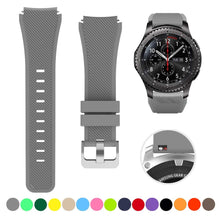 Load image into Gallery viewer, Silicone Band for Samsung Galaxy Watch 3 45mm/huawei watch GT2 46mm/Gear S3 Watchband Bracelet Strap
