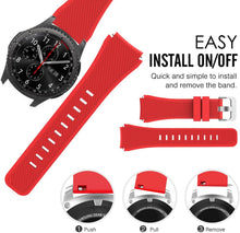 Load image into Gallery viewer, Silicone Band for Samsung Galaxy Watch 3 45mm/huawei watch GT2 46mm/Gear S3 Watchband Bracelet Strap
