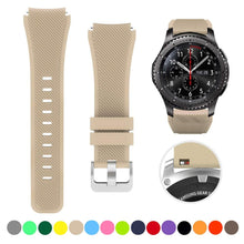 Load image into Gallery viewer, Silicone Band for Samsung Galaxy Watch 3 45mm/huawei watch GT2 46mm/Gear S3 Watchband Bracelet Strap
