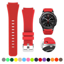 Load image into Gallery viewer, Silicone Band for Samsung Galaxy Watch 3 45mm/huawei watch GT2 46mm/Gear S3 Watchband Bracelet Strap

