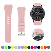 Load image into Gallery viewer, Silicone Band for Samsung Galaxy Watch 3 45mm/huawei watch GT2 46mm/Gear S3 Watchband Bracelet Strap
