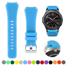 Load image into Gallery viewer, Silicone Band for Samsung Galaxy Watch 3 45mm/huawei watch GT2 46mm/Gear S3 Watchband Bracelet Strap
