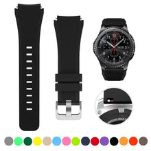 Load image into Gallery viewer, Silicone Band for Samsung Galaxy Watch 3 45mm/huawei watch GT2 46mm/Gear S3 Watchband Bracelet Strap
