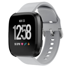 Load image into Gallery viewer, 22mm Soft Silicone strap band for Fitbit Versa Watch Replacement Accessories Bracelet Wristband for Fitbit Versa Watchband bands
