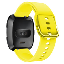 Load image into Gallery viewer, 22mm Soft Silicone strap band for Fitbit Versa Watch Replacement Accessories Bracelet Wristband for Fitbit Versa Watchband bands
