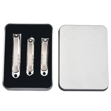 Load image into Gallery viewer, Nail Clippers Three-Piece Household Manicure Set Nail Clippers Nail Scissors Single
