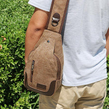 Load image into Gallery viewer, Outdoor sports small Messenger bag canvas diagonal bag
