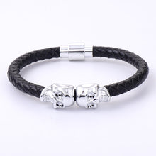Load image into Gallery viewer, New Men's Ghost Head Bracelet Punk Skull Bracelet
