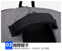 Load image into Gallery viewer, 15.6-inch high-capacity computer black backpack
