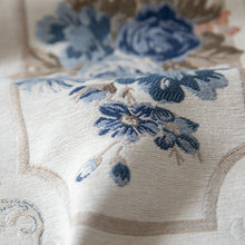 Load image into Gallery viewer, European Style Flower Table Runner Chenille Tassel Home Tablecloth Polyester Tablecloth Table Runner
