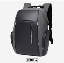 Load image into Gallery viewer, 15.6-inch high-capacity computer black backpack
