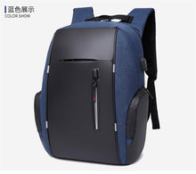 Load image into Gallery viewer, 15.6-inch high-capacity computer black backpack
