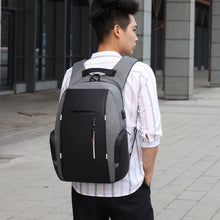 Load image into Gallery viewer, 15.6-inch high-capacity computer black backpack
