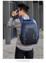 Load image into Gallery viewer, 15.6-inch high-capacity computer black backpack
