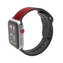 Load image into Gallery viewer, Leather watch band for Apple Watch and Apple Watch
