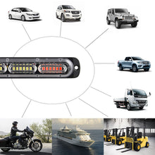 Load image into Gallery viewer, 24 LED Car Strobe Warning Light Grill Flashing Breakdown Emergency Light Car Truck Trailer Beacon Lamp LED Side Light For Cars
