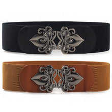 Load image into Gallery viewer, Fashionable Women's Wide Waist Seal Elastic Elastic Belt All-Match Women's Wide Belt Decoration
