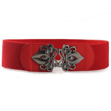 Load image into Gallery viewer, Fashionable Women's Wide Waist Seal Elastic Elastic Belt All-Match Women's Wide Belt Decoration
