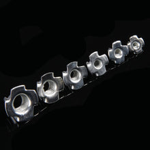 Load image into Gallery viewer, 245PCS Zinc Plated M3/M4/M5/M6/M8/M10 Four Claws Nut Speaker Nut T-nut  Blind Pronged Tee Nut Furniture Hardware
