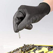 Load image into Gallery viewer, 24Pieces/12Pairs Knitted Safety Work Glove Construction Security Garden Rubber Industrial Working Gloves
