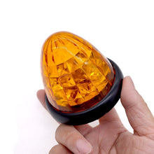Load image into Gallery viewer, 24V 16LED Car Emergency Alarm light conical Tail Turn Signal Light Lamp Warning Tailight Bulbs For RV truck clearance Light
