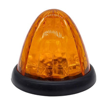 Load image into Gallery viewer, 24V 16LED Car Emergency Alarm light conical Tail Turn Signal Light Lamp Warning Tailight Bulbs For RV truck clearance Light
