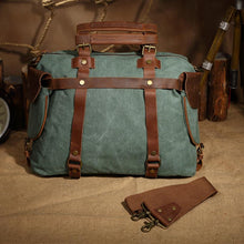 Load image into Gallery viewer, Men's sports outdoor canvas camera bag
