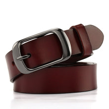 Load image into Gallery viewer, Leather Fashion Lengthened Pure Pants Belt Women's Simple Casual All-Match plus Size
