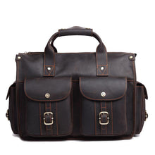 Load image into Gallery viewer, Men's business messenger bag 14 inch briefcase computer bag
