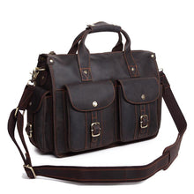 Load image into Gallery viewer, Men's business messenger bag 14 inch briefcase computer bag
