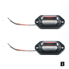 Load image into Gallery viewer, 2PCS 6 LED Car License Number Plate Light For SUV Truck Trailer Van Tag Step Lamp White Bulbs Car Products License Plate Lights
