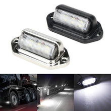 Load image into Gallery viewer, 2PCS 6 SMD LED Side Marker Indicator Light For SUV Truck Trailer 24V Lorry Warning Taillight License Plate Light Clearance Lamp
