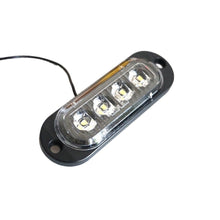 Load image into Gallery viewer, 2PCS Warning Light 4LED Trailer Truck Red Orange White 12V-24V LED Side Marker Lamp Car  Accessories Parking Lights for Trucks
