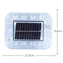 Load image into Gallery viewer, 2PCS anti-tail strobe Light Warning Light Flashing Taillight Truck Lamp Seven Color Waterproof for Magnet Switch Solar Energy
