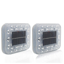 Load image into Gallery viewer, 2PCS anti-tail strobe Light Warning Light Flashing Taillight Truck Lamp Seven Color Waterproof for Magnet Switch Solar Energy
