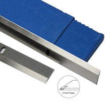 Load image into Gallery viewer, 2Pcs 319x18.2x3.2mm Planer Blade Knives HSS Single Edge Planer Cutting Tool For JET JWP-12 COBRA GMC Ryobi AP13 MA1931 CT-340
